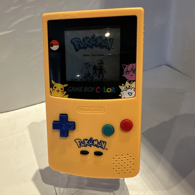 Gameboy Color Console Pikachu POKEMON CENTRE YELLOW Nintendo Gameboy Colour Console Pikachu Togepi ...