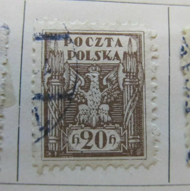 A5P40F55 Polen Poland Posen Issue 1919 20h used