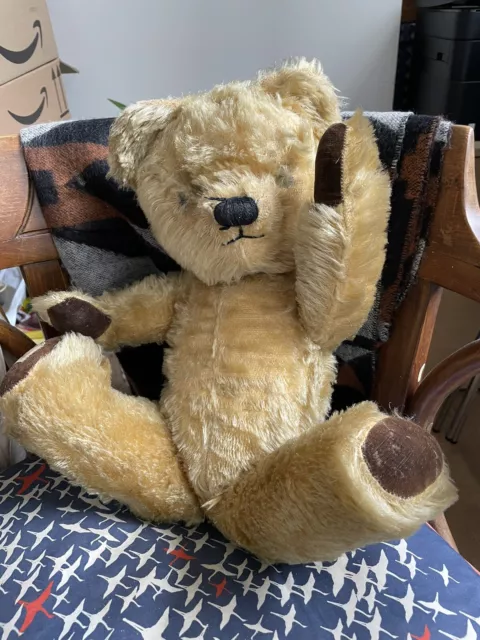 🧸Vintage 1950s Large Chad Valley Teddy Bear / Excellent Condition
