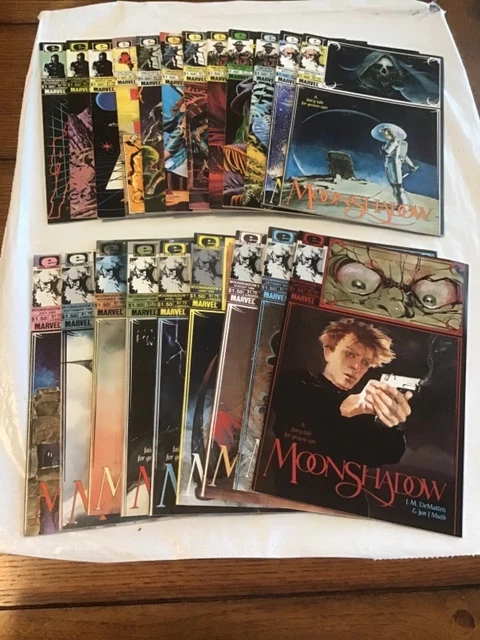 Lot of (23) Epic (Marvel) Comics Moonshadow Timespirits Void Indigo Avatar?
