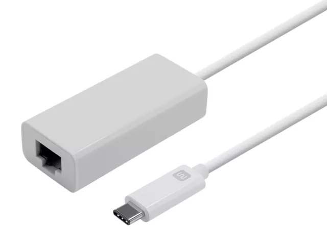 USB-C to Gigabit Ethernet NIC Network Adapter for Mac and Windows