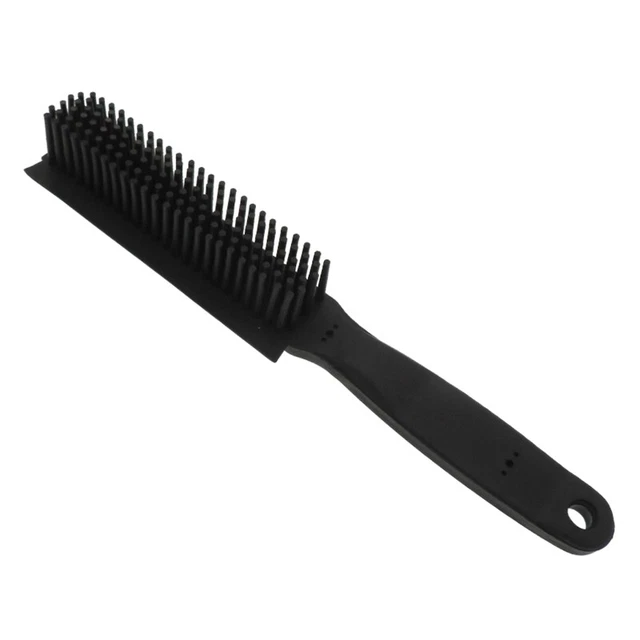 Cleaning Brush with Rubber Bristles for Pet Hair Removal from Carpets Furnishing