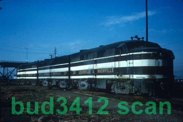 LN L&N Louisville & Nashville FA1 #339 at ?? DUPLICATE Slide!