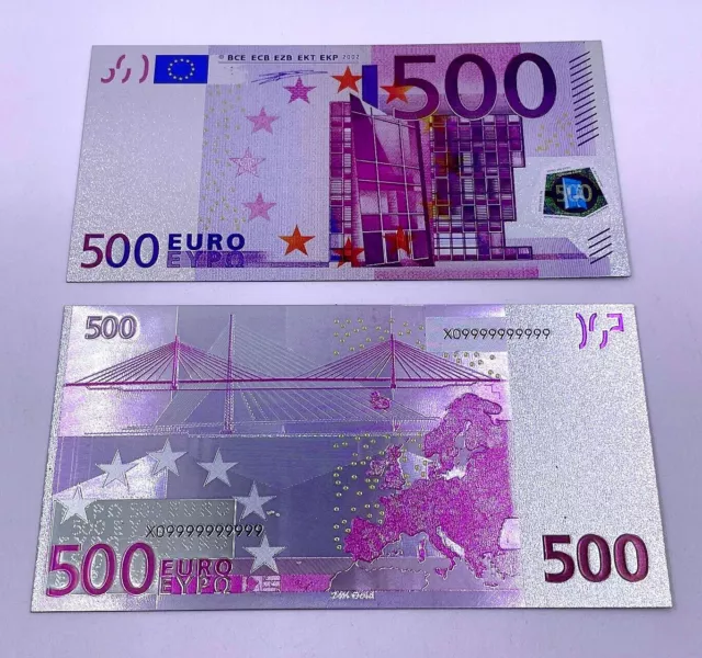 ★★ Europe : Billet Polymer  " Argent " Du Billet De 500 Euros ★★ R