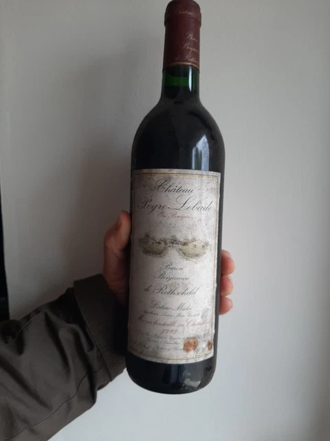 CHATEAU PEYRE LEBADE Rothschild cru bourgeois rouge bordeaux EUR 10,00 -  PicClick FR