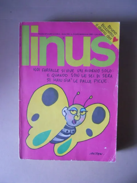 LINUS n°9 1985 rivista fumetti  [H024]