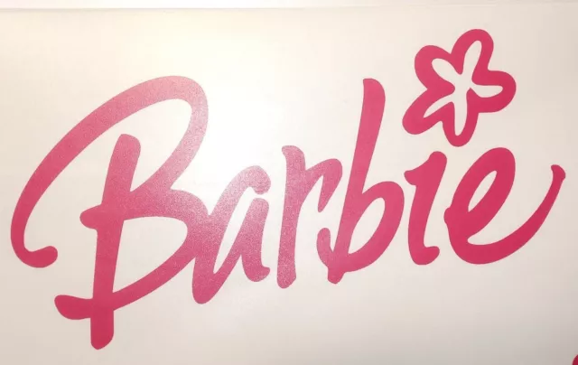 Barbie Car and Truck Vinyl Decal Laptop Sticker Barbie Movie Sticker 04'-05'