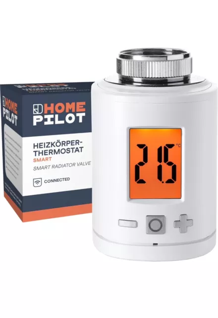 Heizkörper-Thermostat smart - HOMEPILOT, digital, Funk (App, Alexa via Gateway)