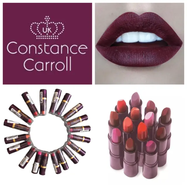 Constance Carroll CCUK Fashion Color Lipstick UVA&UVB Protect Choose Your Shade
