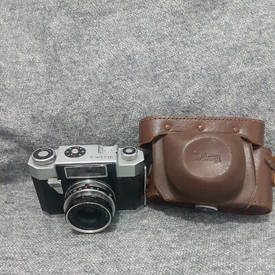 VINTAGE AGFA SILETTE SVS-SVS fotocamera con WALLACE HEATON Adesivo 