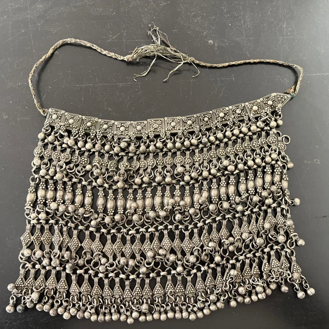 Silver Bridal Veil From Yemen