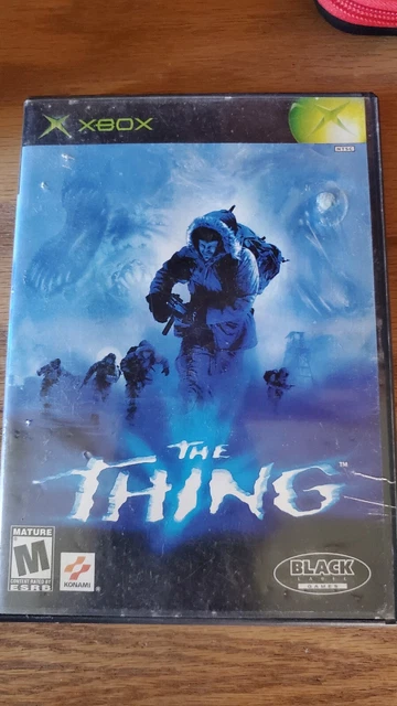 The Thing (Microsoft Xbox) (2002) (Disc & Artwork.) Only Tested Working