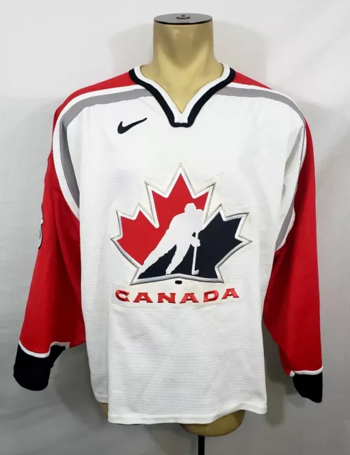 1998 Eric Lindros Team Canada Nike Olympic Hockey Jersey Size XL – Rare VNTG