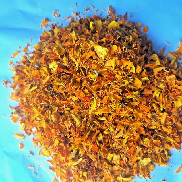 Calendula Marigold Dried Flowers Petal Natural Organic Herbal Yellow Pure Fresh