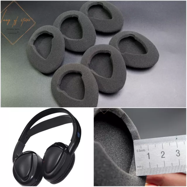 Thick Ear Pads Foam Earpads Cushion for Unwired Technology Audiovox and Arkon IR