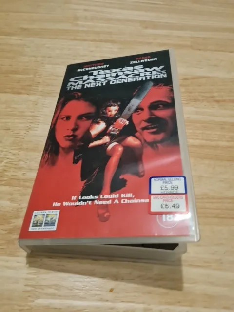 TEXAS CHAINSAW MASSACRE - The Next Generation (VHS/SUR, 2002) £1.00 ...