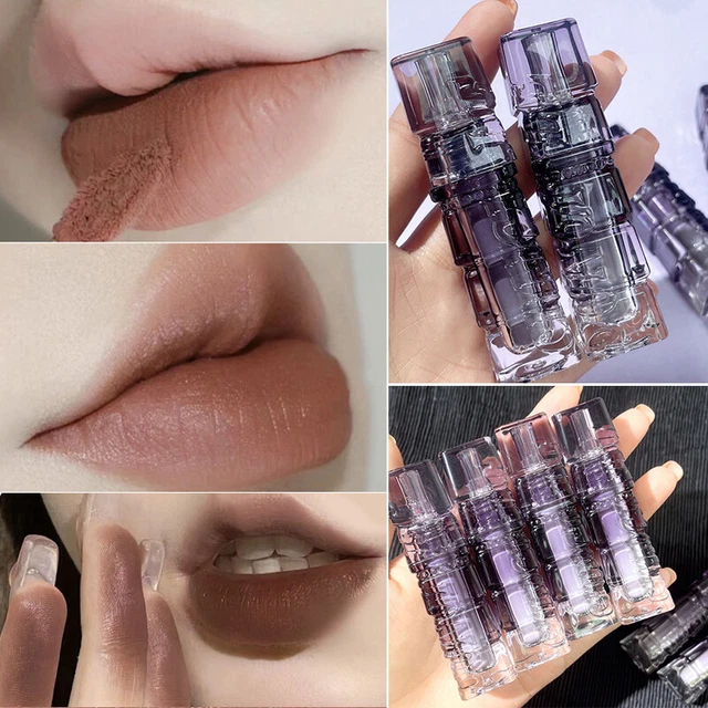 6 colores Waterproo brillo labial mate lápiz labial líquido esmalte maquillaje hidratante