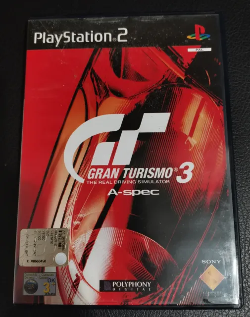 Gran Turismo 3 A Spec GT3 - Sony Playstation 2 PS2 PAL