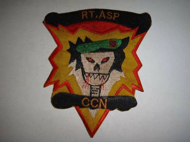 VIETNAM WAR US 5th Special Forces Group MACV-SOG RT ASP CCN Patch £9.78 ...