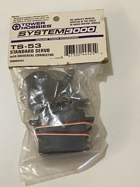 SYSTEM 3000 TS-53 Standard SERVO TOWM4525 Tower Hobbies New in Package