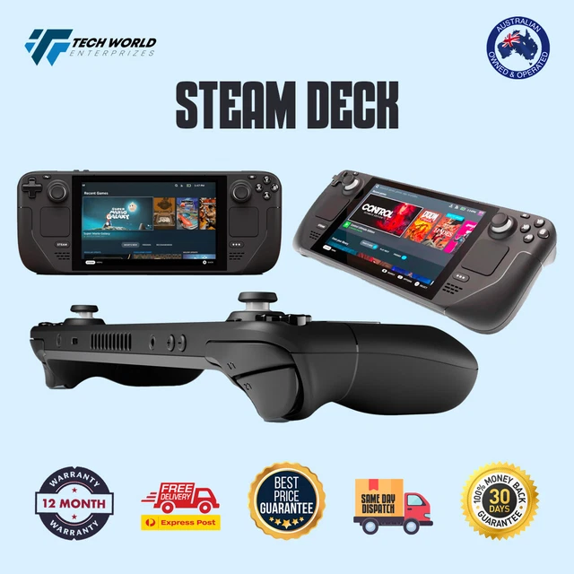 VALVE STEAM DECK Handheld Console Dock Station with Free Case AU