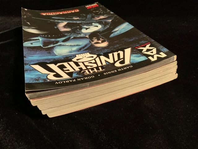 Punisher Max by Garth Ennis Vol 2-6 + 2 Marvel TPB 2018 See Desc. VG 13