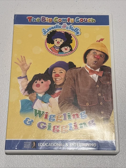 THE BIG COMFY Couch Wiggling & Giggling DVD Good Condition DVD