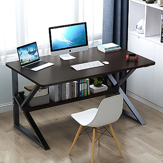 Small 80cm Computer Desk Lower Shelf Home Office Study PC Table Laptop Kids