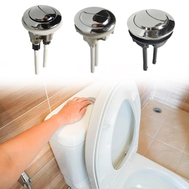 Bouton de réservoir de toilette à double chasse d'eau  de toilette à