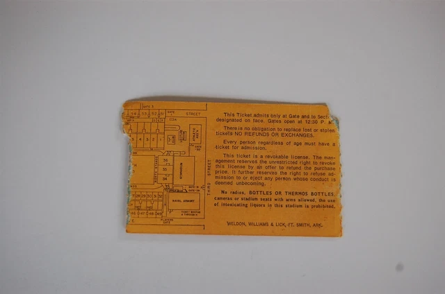 Group of 2 1972 Georgia Tech - South Carolina College Football Tickets 2