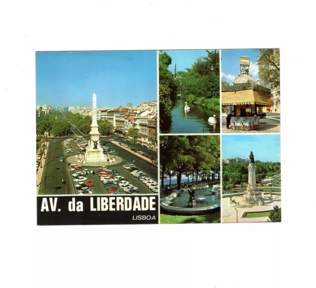 AK Ansichtskarte Lisboa Lissabon / Av. da Liberdade / Portugal