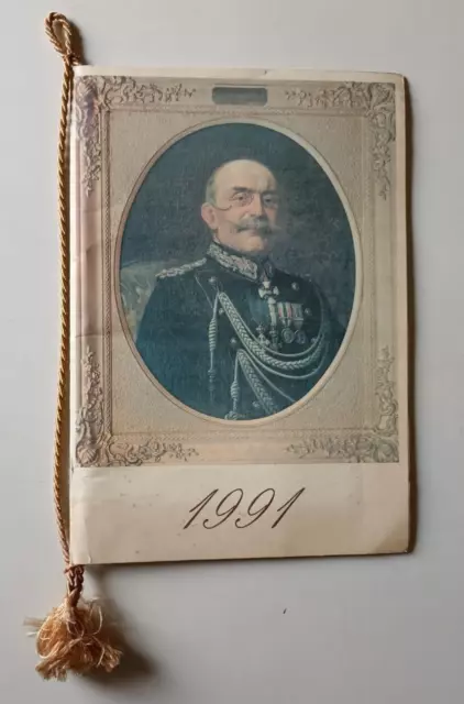 B324 Calendario Reggimento Artiglieria 1991 Con Cordoncino