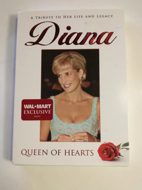 Diana  Queen Of Hearts A Tribute To Her Life & Legacy New Sealed DVD Bin 13B