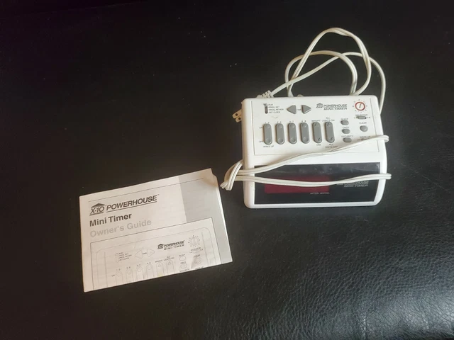 Minuterie Programmable X10 Powerhouse MT522 - Prise Programmable, Sécurité, Réveil