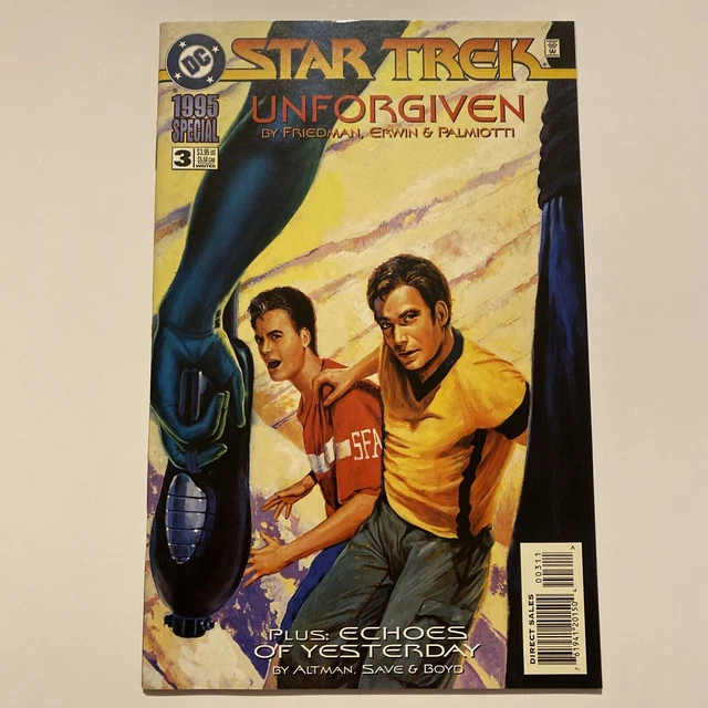 *** Star Trek Special #3 *** Unforgiven … Winter 1995 Dc Comics Palmiotti … Vf