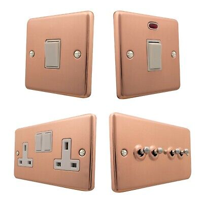 Dimmers,Cooker Flat Plate Rust FRTB Light Switches Plug Sockets Fuse 