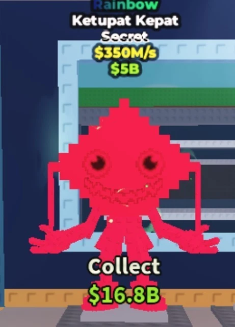 350M RAINBOW KETUPAT Kepat Steal a Brainrot Secret raro excelente