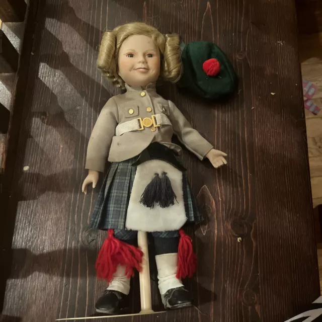 1983 ideal Wee Willie Winkie Scottish Shirley Temple Doll