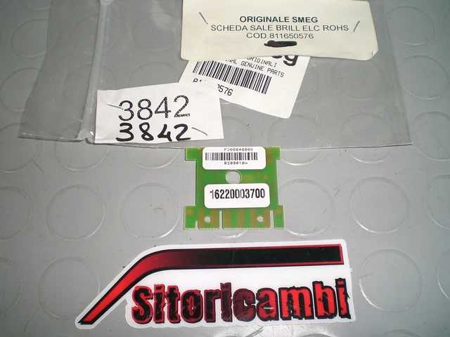 Module Carte PCB Sel Produit de Rinçage Lave-Vaisselle Original Smeg 811650576