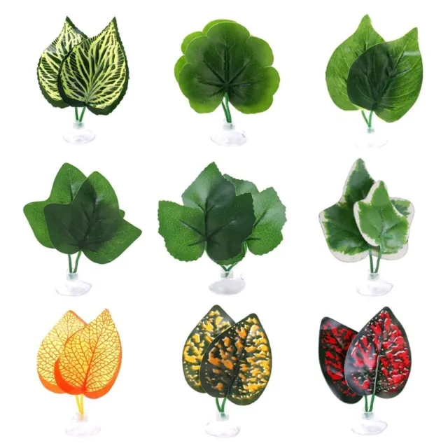 Suction Cup Leaf Pad Resting Bed Bettafish Hammock Bed Fishtank Spawning Grounds
