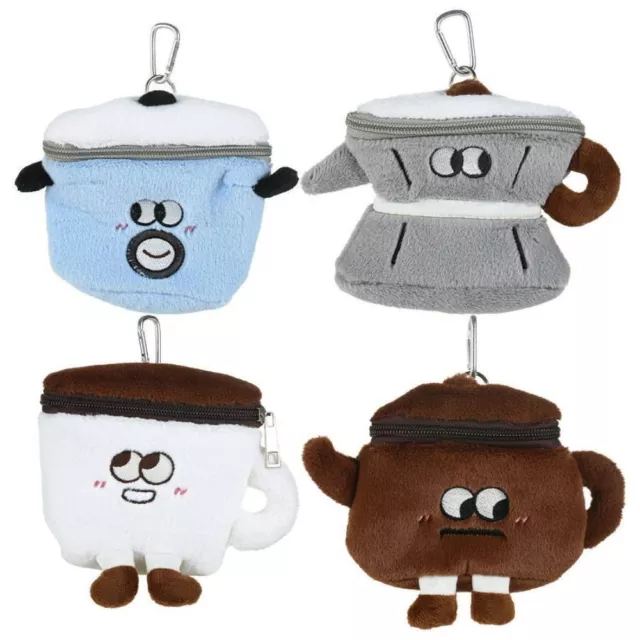 Original Tumbler Plush Keychain Milk Tea Cup Plush Pouch  Small Item