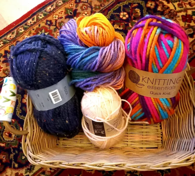 Chunky Multi-coloured Yarn