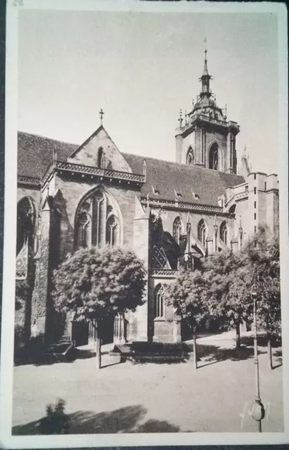 Cpa Colmar. La Cathédrale St Martin