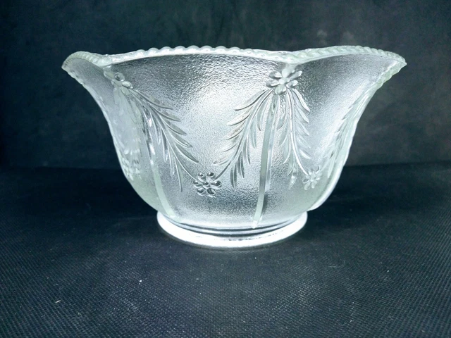Glass Gas Gasolier Oil Lamp Shade 4" fitter