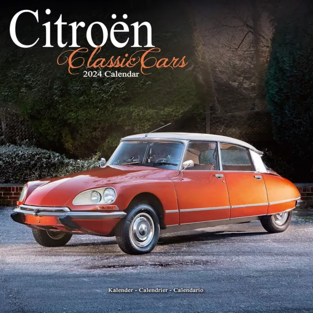 CITROEN CLASSICO AUTO 2024 Calendario da Parete Nuovo 01655 EUR