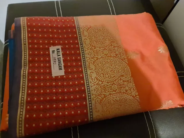 Indian/ Bangladeshi traditional katan saree