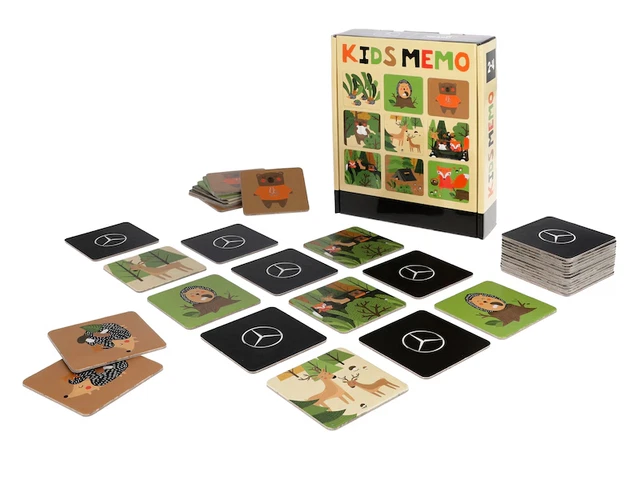 Headu Hoop Memo – Lernspiel Für Kinder Ab 2–5 Jahren, Made In Italy, Fördert Gedächtnis & Logik
