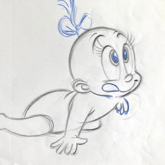 WHO FRAMED ROGER Rabbit Original Animation Drawing (Disney/Amblin, 1989 ...