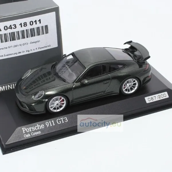 Minichamps Porsche 911 Gt3 Oak Green Ca04318011