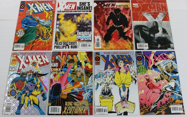 UNCANNY X-MEN Vintage Lot of 8 Comic Books (Vol 1 / Marvel) VF/NM to NM - Lot 2